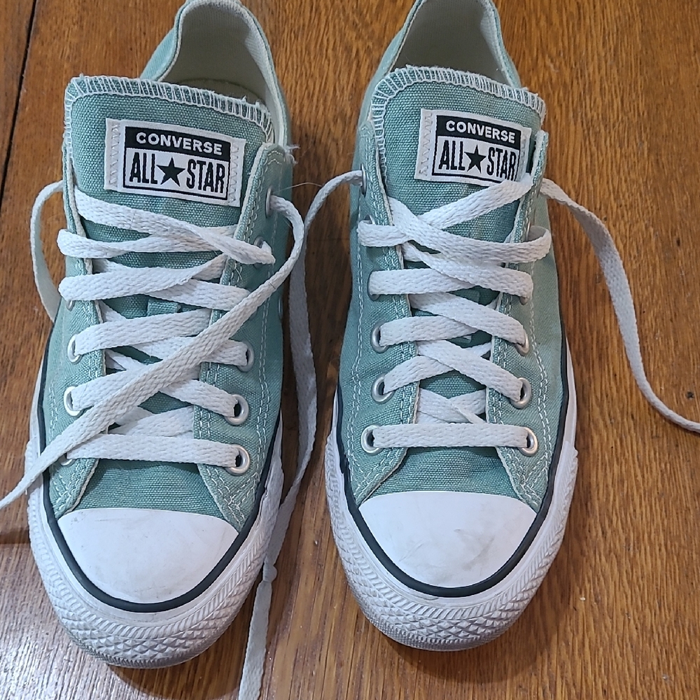 Converse Kids' Mint Green All Star Sneakers